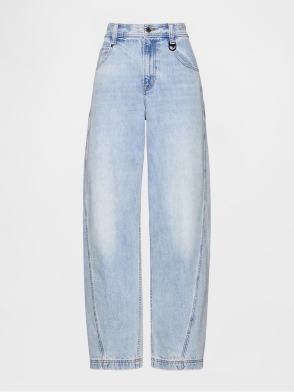 Gap x Beis Light Blue High-Waist Wide Leg Jeans 28/6 NWT! $108